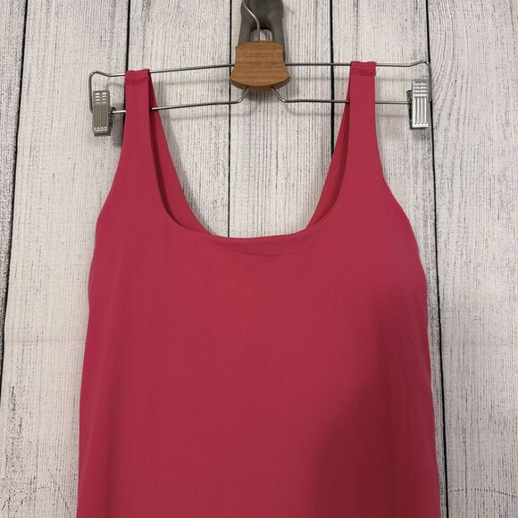 Old Navy Active Women Medium Pink Powersoft Athletic Athleisure Dress w/ Shorts - Picture 3 of 8